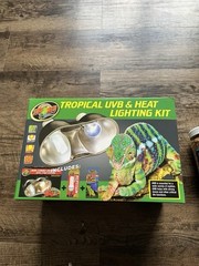 Zoo Med Tropical UVB & Heat Lighting Dual Kit, 100 Watt