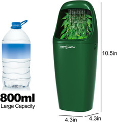 REPTIZOO Reptile Waterfall Automatic Reptile Drinking Fountain Water Dispenser,