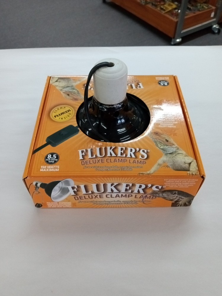 Fluker’s Deluxe Clamp Lamp