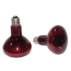 2 Pack 100W Reptile Heater Bulbs Amphibian Infrared Sunning bulbs
