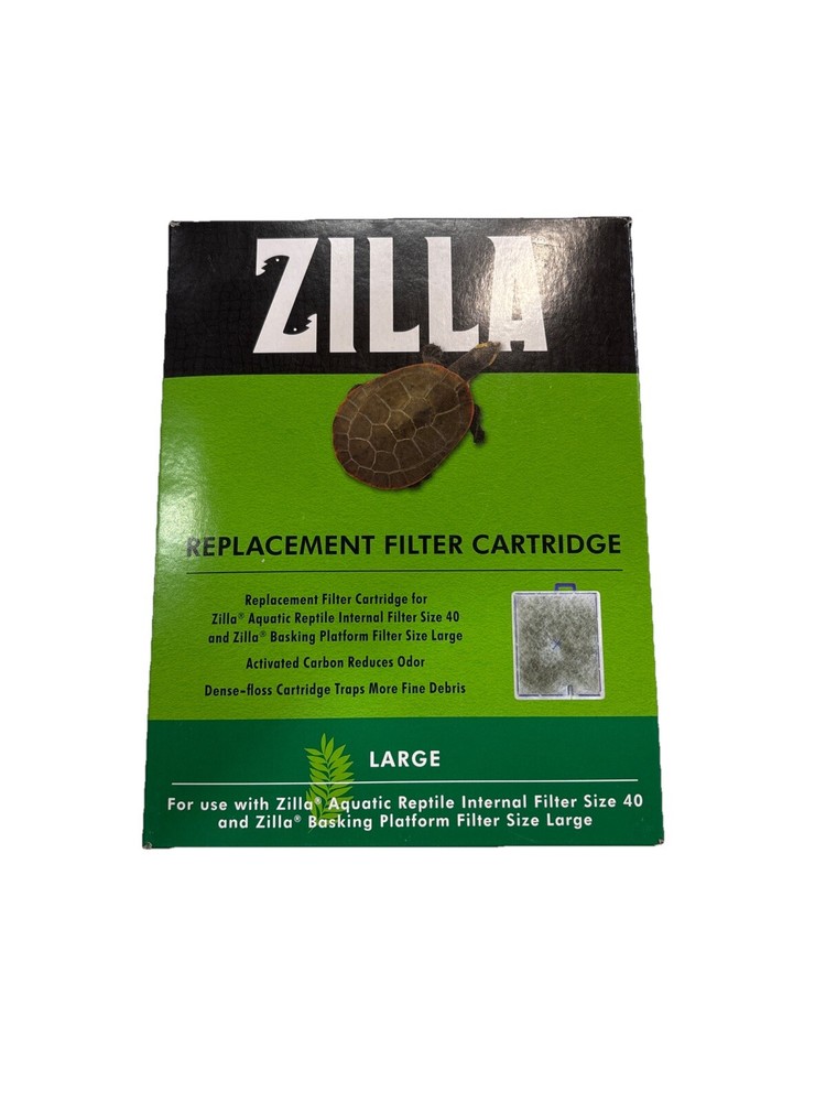 3 Pack Zilla Replacement Filter Cartridges, 25% More Activatd Carbon, Large Size