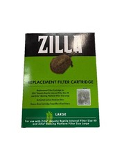 3 Pack Zilla Replacement Filter Cartridges, 25% More Activatd Carbon, Large Size