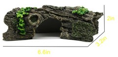 LWT Beard Dragon,Lizard and Reptile Hide,Fish Tank Accessories Hides,Aquarium…