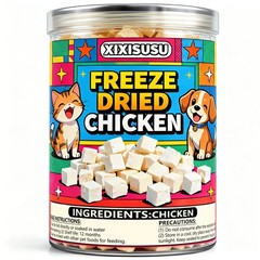 Freeze Dried Chicken | Single Ingredient Dog Food & Cat Treats | Training Tre…