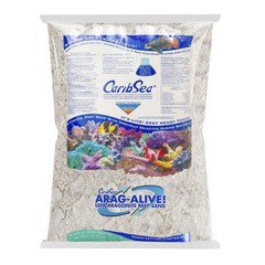 CaribSea Arag-Alive Bimini Pink Special Grade Reef Sand – 20 lbs – Natural Su…