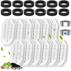 Cat Water Fountain Filters Pre-Filter Sponges for 3.2L/108oz Automatic Pet Fo…