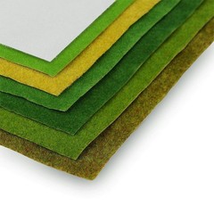 CP122 Artificial Model Grass Mat Trains Dark Green 40x100cm or 15.7‘’