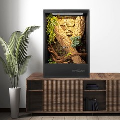 REPTIZOO 67 Gallon PVC Tall Reptile Tank, 24 x18x36 inch Large Reptile Terrar…
