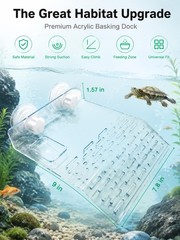 Turtle Basking Platform Floating Aquarium Dock