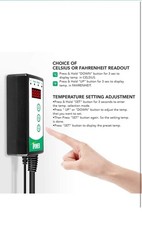 2 Lamps Simple Deluxe 150W Reptile Ceramic Heat Bulb with 8.5 Inch Clamp Lamp