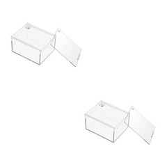 Set of 2 Lizard Terrarium Reptile Tarantula Enclosure Scorpion Habitat