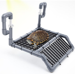 Adjustable Extra Large Turtle Basking Platform, 18-19″ Wider Hanging Dock, Baski
