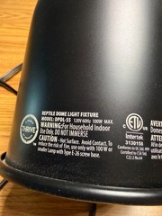 Reptile Dome Light Thrive 5.5” Model DPDL-55 120V 60Hz 100W