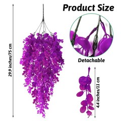 Fake Reptile Plants 2 Pack Hanging Fake Plants Plants for Reptiles