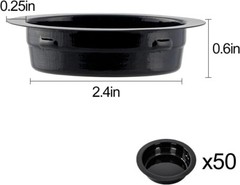 Acrylic Gecko Feeding Ledge – Magnetic Installation with 6 Feeding Cups