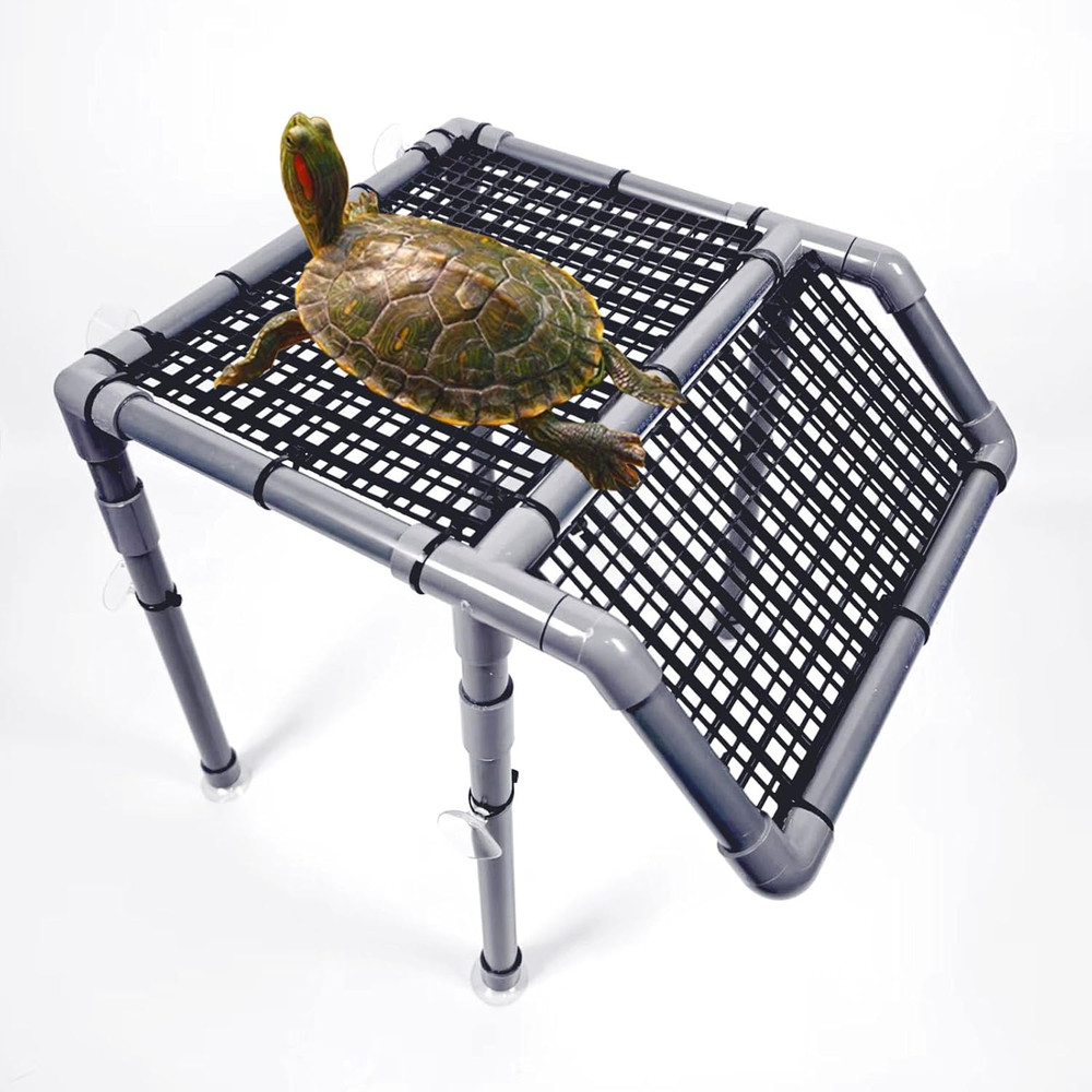 Extra Large Turtle Basking Platform for Aquatic Turtles Tanks Accessories Ramp,