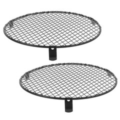 2pc Heat Lamp Cover for Reptile Enclosures | 5.62 Inch Protective Mesh