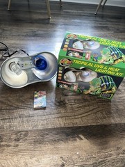 Zoo Med Tropical UVB & Heat Lighting Dual Kit, 100 Watt