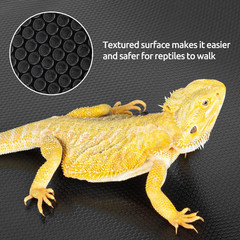 Reptile Substrate Mat Terrarium Carpet, 118″ X 23.6″ Non-Adhesive Reptile Terrar