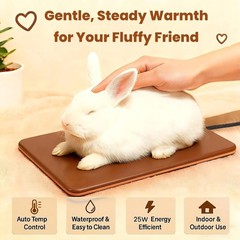 Small Animal Heating Pad, Small Animal Bed, Outdoor/Indoor Winter Thermal Hea…