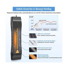 hygger Aquarium Heater 300W 500W 800W 1000W 1200W, Large Adjustable Fish Tank…