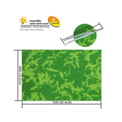 Reptile Carpet, 30 * 12in Pet Terrarium Liner,Reptiles Cage Mat/Substrate for…