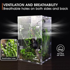Large Acrylic Tarantula Enclosure – Easy Installation.