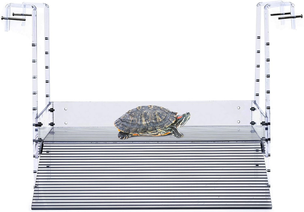 Extra Large Wide Hanging Turtle Ramp – Aquatic Reptile Basking Platform