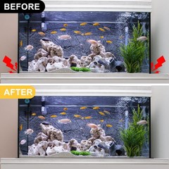 2 Pcs Aquarium Leveling Mat, 24×12 Inches Aquarium Mat for Under Tank, SBR Ne…