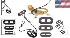 Luxury Bearded Dragon Harness and Leash – Non-Toxic, Adjustable Sizes Available