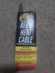 Zoo Med Repti Heat Cable Select Size:: 150 watt