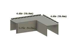 L Shaped Hide for Leopard Geckos and Other Reptiles (Multiple Colors Available)