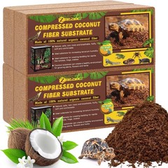 2 Pack Coconut Fiber Substrate 100% Organic Coconut Husk Coco Coir Brick