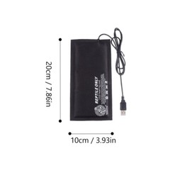 Heating Pad for Reptiles USB Powered Cloth Mat for Snakes and Lizards