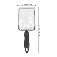1Pcs Stainless Steel Filtering Sand Shovel Durable Reptile Box Accessory