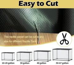Reptile Carpet Bearded Dragon Tank Accessories for 40 Gallon, 20 17.5″x39″