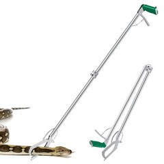 60″ Snake Tongs Collapsible Grabber, Professional Reptile Snake Catcher Wide …