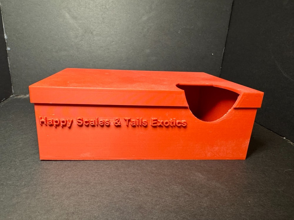Reptile hide 3D printed