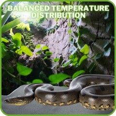 Reptile Vivarium PVC Heat Mats Heating with Temperature Adjustment – 4 Sizes