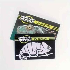 Reusable UVB Light Health Detector Card for Reptiles – 2pc, Fast 10s Response