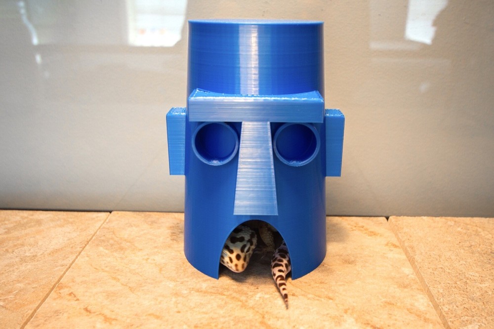 Squidward’s House Reptile Hide from Spongebob for Leopard Geckos/Reptiles