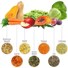 Garden Fresh Re-Hydrate – High Calcium Dried Fruit & Vegetable Mix – for Suga…