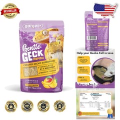 Expertly Formulated 16oz Gecko Food – All Life Stages, Tropical Insects