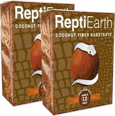 ReptiEarth Reptile Bedding Fluffy Coconut Fiber Substrate 36 Quart Organic Coco