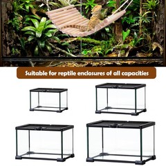 Vodolo Reptile Bridge,Bearded Dragon Hammock,Lizard Tank Climbing Accessories…