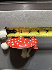 RED reptile magnetic mushroom feeder Ledge With 2 Beer Savers