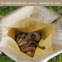 IC ICLOVER Snake Reptile Bag with Drawstring, 20 x 28 Inch Heavy Duty Large S…