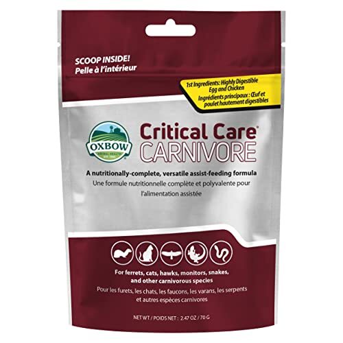 Animal Health Critical Care, Carnivore, 70 Gram Bag