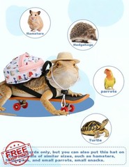 HAEZU Bearded Dragon Costume Green Floral Prints