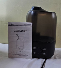 Repti-Zoo Double Dome Lamp Bracket & Digital Timing Humidifier INCOMPLETE
